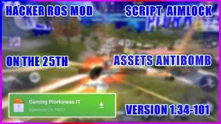 NEW ROS MOD MENU SCRIPT BIG AIMLOCK ASSETS BYPASS ANTI BOMB NO ROOT 100% | BY GAMING PLORKMEAS IT
