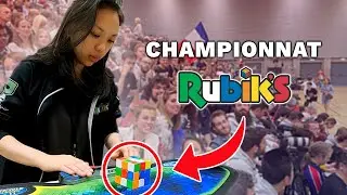 Mes premiers CHAMPIONNATS D'EUROPE de RUBIK'S CUBE !