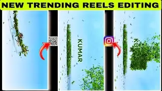 Viral Leaves Name VN Template Video Editing 100%  Name Art Video Editing || Instagram Viral Video ||
