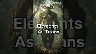 Elements As Gods🔥 #shorts #midjourney