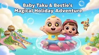 Baby Taku & Bestie&rsquo;s Magical Holiday Adventure | A Toon Tots Vacation Story for Kids