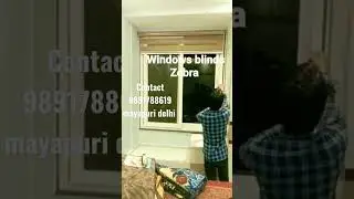 #shortvideo #zebra blinds, installation #bamboo chick, #all types windows blinds #roller, 9891788619