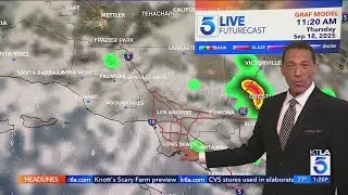 Remnants of Tropical Storm Mario to bring rain to Southern California