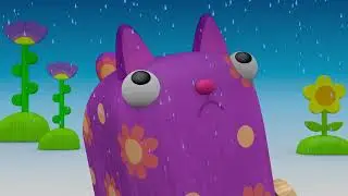 Maderitas: La lluvia ☔ y más episodios completos 🎼🎈  | caricaturas para bebés en MOOLT