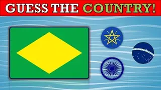 Guess the Emblem on the Flag🚩| Flag Quiz