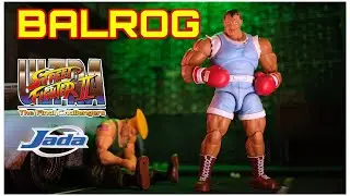 Jada Toys Ultra Street Fighter II: The Final Challengers BALROG REVIEW!!!!