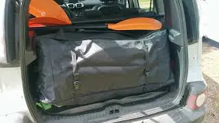 Надувная трехместная байдарка Blau See Turtle-3 Expedition. Часть 1. Габариты сумки