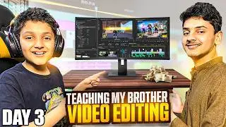 3 Days Video Editing Training of My Brother | Premiere Pro Masterclass