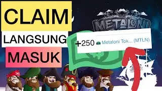AIRDROP CRYPTO TERBARU GRATIS 250 MTLN TOKEN ESTIMASI $25 Metaloni Airdrop