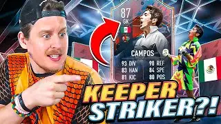 I used this KEEPER at STRIKER! 87 HERO CAMPOS REVIEW! FIFA 22 Ultimate Team