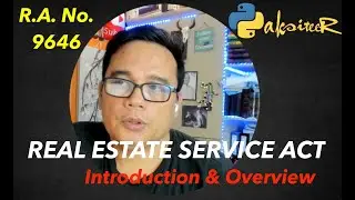 Real Estate Service Act (RESA) Video Part Series 1 (Overview and Introduction)