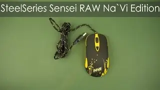Распаковка SteelSeries Sensei RAW Na`Vi Edition