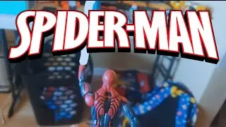 SPIDERMAN webslinging and the battle for the orb.
