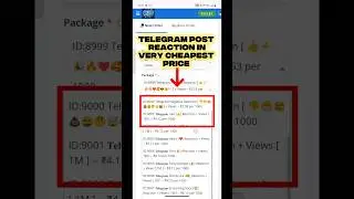how to increase telegram post reaction// telegram per post reaction kaise badhaye #smmpanel #smm