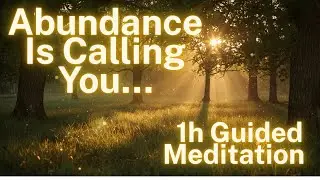 1 hour Guided Meditation to Attract Abundance | Manifest Wealth & Calm Energy ✨