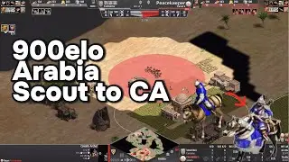 [AOE2] Tatars (931 elo) vs Cumans (931 elo)  Arabia 1v1 RM ranked 20250110