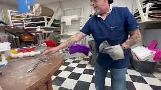 Making Dog Leg Braces - Behind The Scenes