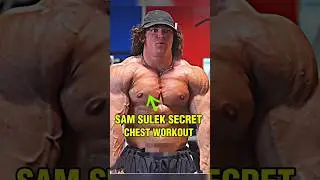 Secret Chest workout by Sam sulek #shorts #chestworkout #therock #shortsviral