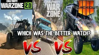 Blackout VS Warzone 1 VS Warzone 2.0 Which Is The Best Watch? Comms With Simsy - 5