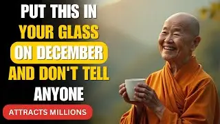 If You Put This In Your Glass On December, Your Financial Problems Will End | Buddhist Teachings