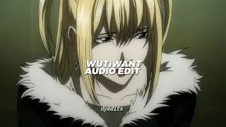 wutiwant (who am i supposed to please, who am i?) - saraunh0ly [edit audio]