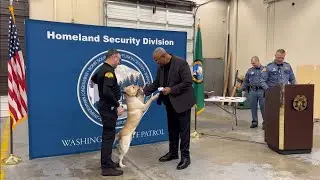 WSP December 2025 K9 Class Graduation