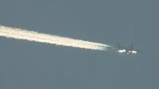 Scoot 787-8 Dreamliner crusing at 40000ft | Sunset spotting