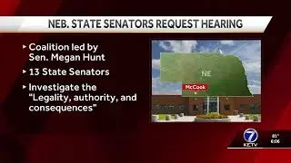 'Nebraskans deserve answers': State senators request hearing for ICE detention facility in McCook