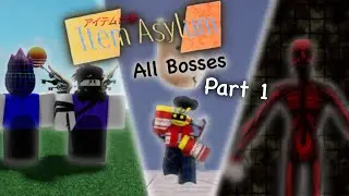 Every Boss Fight in Roblox item Asylum | Part 1