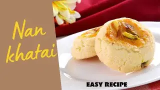 Easiest 3-Ingredient Naan Khatai | Bakery Style at Home