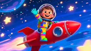 Flying Rocket Numbers Song for Kids | Fun Counting & Space Song, Nursery Rhyme & Toddler
