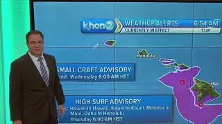 High surf advisory for south-facing shores statewide