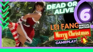 DEAD OR ALIVE 6 LEI FANG MERRY CHRISTMAS GAMEPLAY
