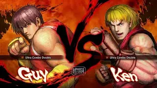 Ultra Street Fighter 4 - Guy Vs Ken [Hardest]