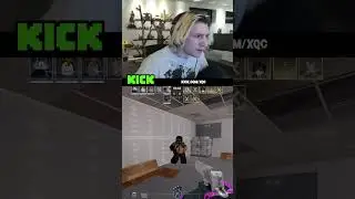 XQC Goes Crazy In Roblox CSGO #xqc #xqcow #twitch