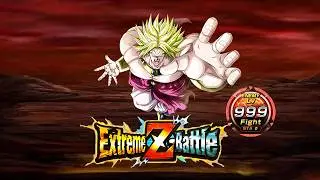 Hybrid Saiyajins vs PHY LSSJ Broly - EZA Stage 999 - DBZ Dokkan Battle