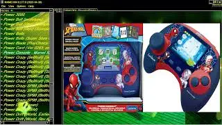 ATTRACT MODE MAME MESS POWER CONSOLE MARVEL SPIDER MAN VT369 Lexibook 2020 PROBLEM NES ENHANCED INS