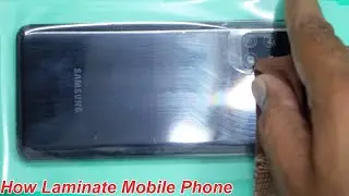 How to laminate mobile phone at home | Mobile phone lamination process