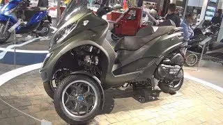 Piaggio MP3 Sport 500 (2017) Exterior and Interior