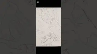 Shoto Todoroki drawing