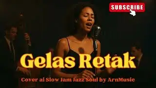 Gelas Retak - Slow Jam Jazz Cover Version l Ai Cover