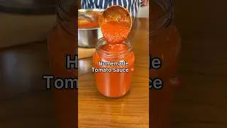 HOMEMADE TOMATO SAUCE 😍🍅 #tomato #recipe #italy #food #foodie #sauce
