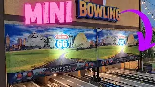Full game of Mini Bowling | Qubica AMF String Pin