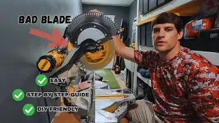 How to Change a Miter Saw Blade | DeWalt Chop Saw Blade Replacement