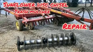 TRASH MULCHER DISK CHISEL REPAIR &hellip; How To
