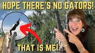 Rope Swinging Grandma | Things to do in Clermont Florida