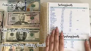 Closing Out Sinking Funds + mini cash stuffing!...[cash counting!]