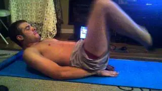 P90x fart noise with yoga mat