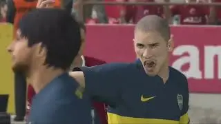 THROWBACK 2015: PES 2015: Copa Libertadores Quarterfinals: Lan&uacute;s 🇦🇷 Vs Boca Juniors 🇦🇷 (1st Leg)