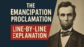 Understanding The Emancipation Proclamation | Line-by-Line Breakdown